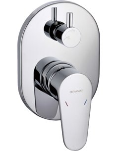 Bravat Shower Mixer Eler FB848238CP-2-RUS - 1