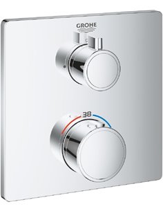 Grohe termostata jaucējkrāns dušai Grohtherm 24078000 - 1
