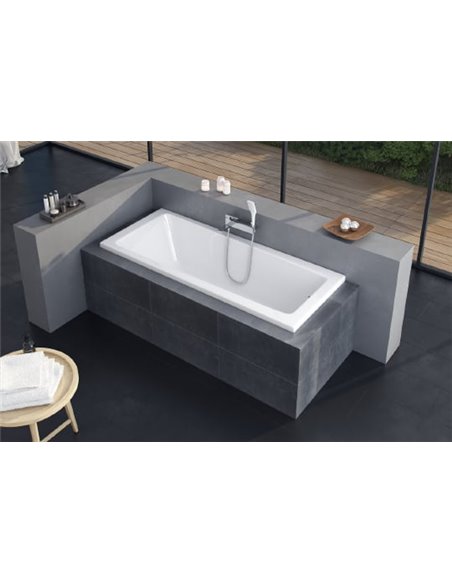 Excellent Acrylic Bath Ava 160x70 + + frame - 5