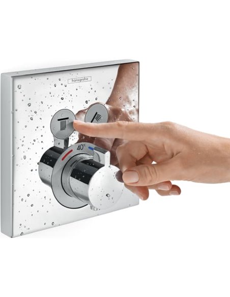 Hansgrohe Thermostatic Shower Mixer ShowerSelect 15763000 - 5