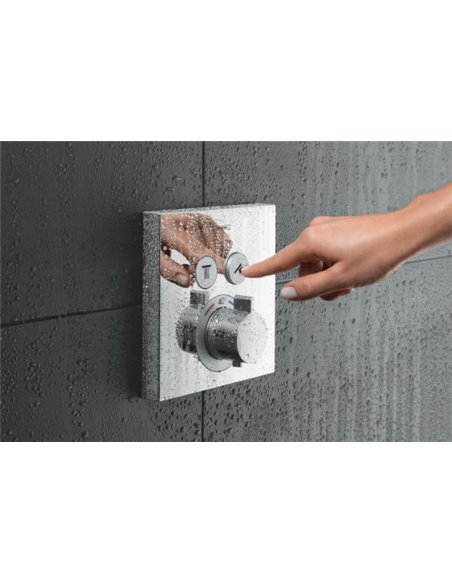 Hansgrohe Thermostatic Shower Mixer ShowerSelect 15763000 - 10