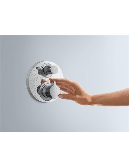 Hansgrohe Thermostatic Shower Mixer Ecostat S 15757000 - 2