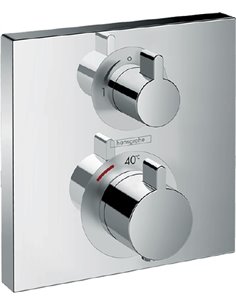 Hansgrohe termostata jaucējkrāns dušai Ecostat Square 15712000 - 1