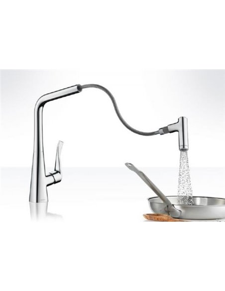 Hansgrohe Kitchen Water Mixer Metris Select 14884000 - 4