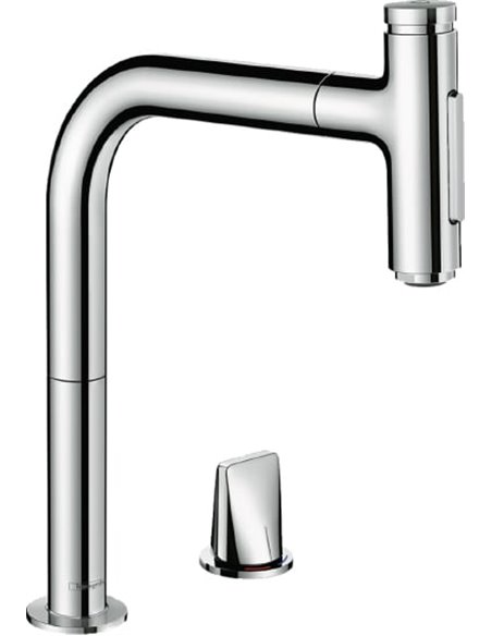 Hansgrohe Kitchen Water Mixer Metris Select 73818000 - 1