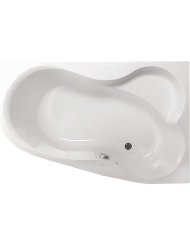 Акриловая ванна Vagnerplast Melite 160 R bianco - 1