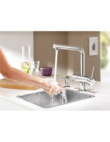 Grohe Kitchen Water Mixer Blue Minta New Pure 31345002 - 6