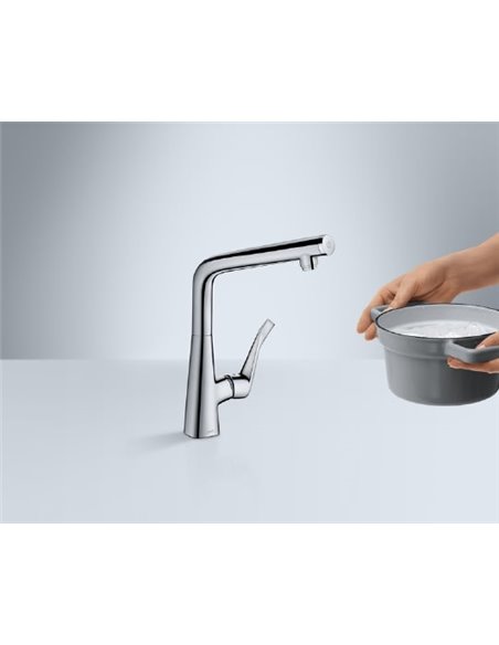 Hansgrohe Kitchen Water Mixer Metris Select 14883000 - 3