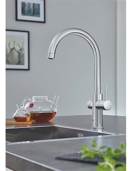 Grohe Kitchen Water Mixer Red II Duo 30079001 - 9
