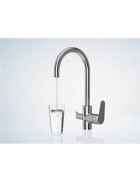 Damixa Kitchen Water Mixer RedBlu Origin Evo 820700000 - 3