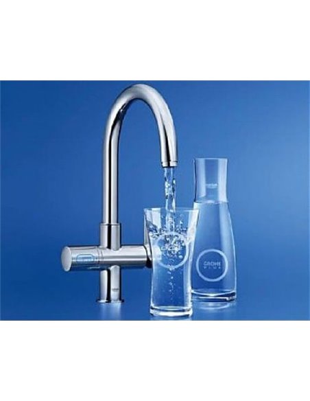 Grohe Kitchen Water Mixer Blue - 7
