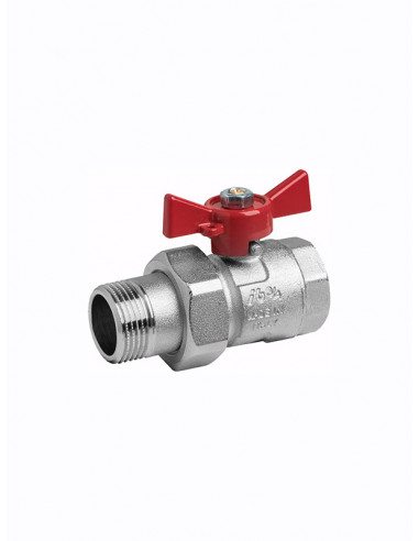 Ball valve with connect.nut SLD1016 - 1